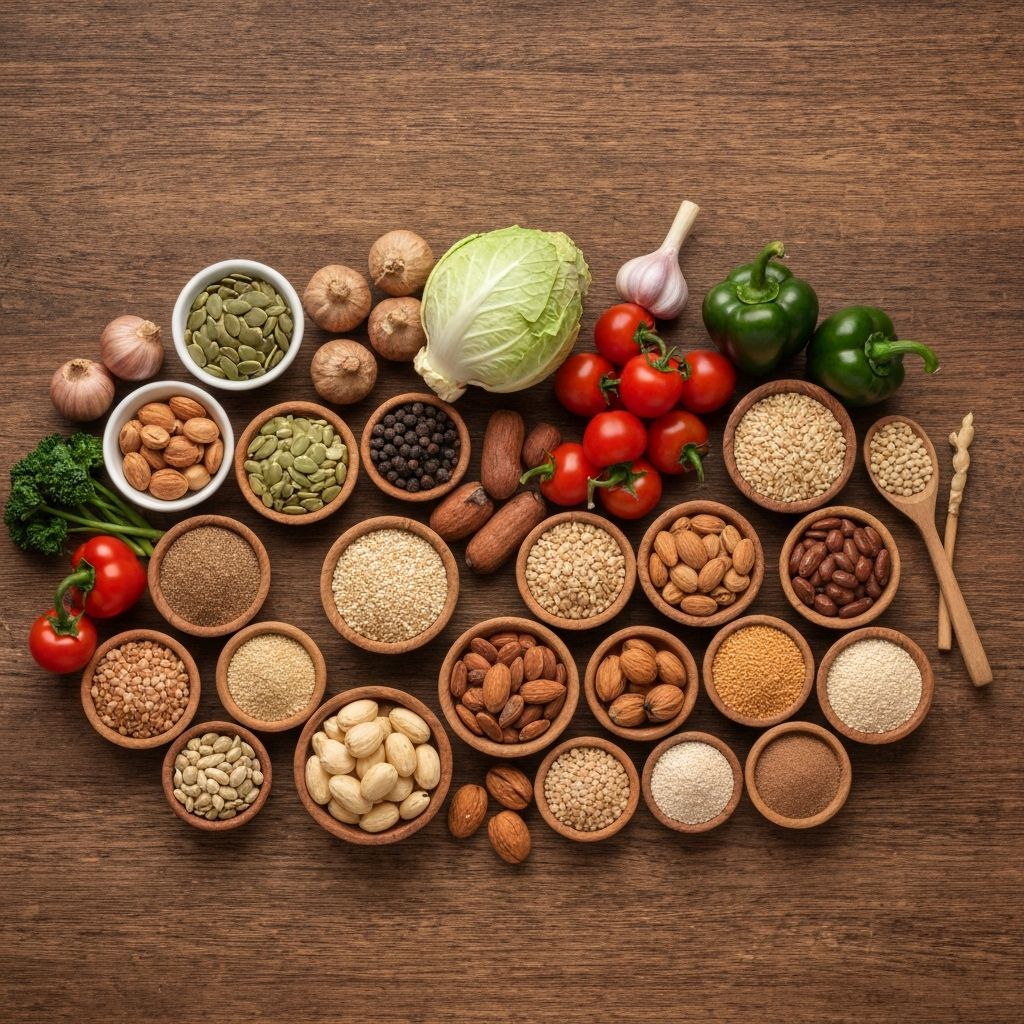 Sumber mineral alami dalam makanan